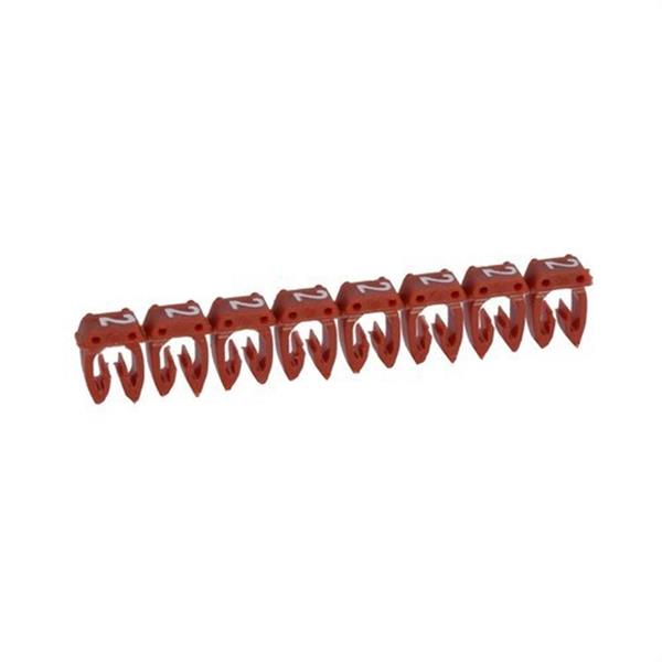 LEGRAND 038212 Etiqueta número 2 para cable 0,75-1,5mm2