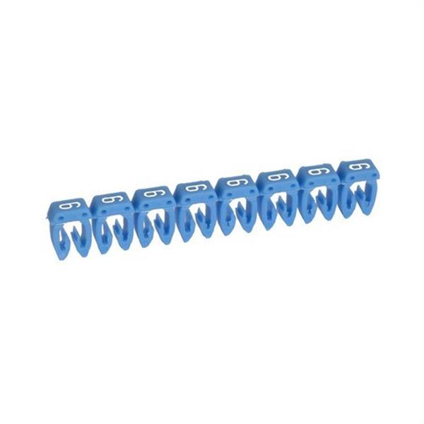 LEGRAND 038216 Etiqueta número 6 para cable 0,75-1,5mm2