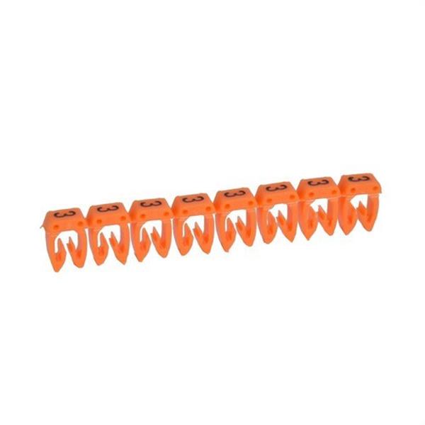 LEGRAND 038223 Etiqueta número 3 para cable 1,5-2,5mm2
