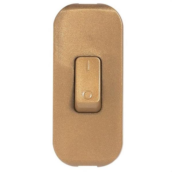 LEGRAND 040193 Interruptor paso de cable 2A 250V oro