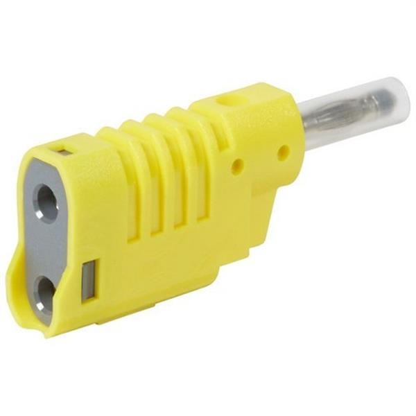 LEGRAND 050029 Banana de seguridad amarilla