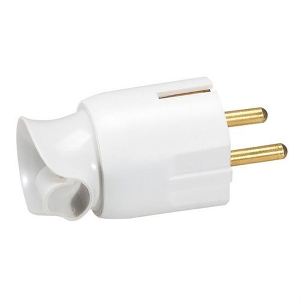 LEGRAND 050172 Clavija 2P + TT 16A rotativa GSB blanco