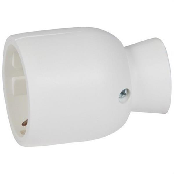 LEGRAND 050317 Base móvil 2P + TT 16A sin recta blanco