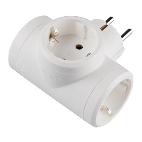 LEGRAND 050662 Adaptador 3x2P + T 16A blanco