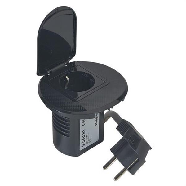 LEGRAND 054081 Mosaico mesa 2PTL negro