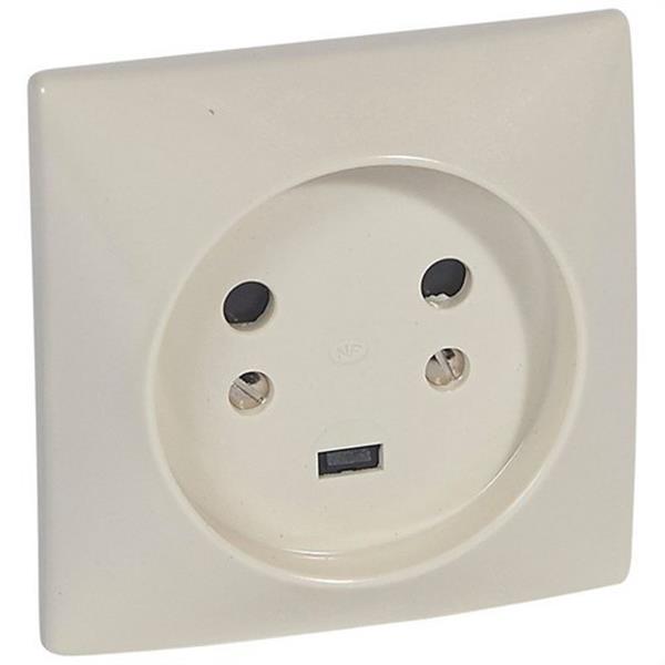 LEGRAND 055432 Base 2P + TT 20A 380V con Garras 80x80mm