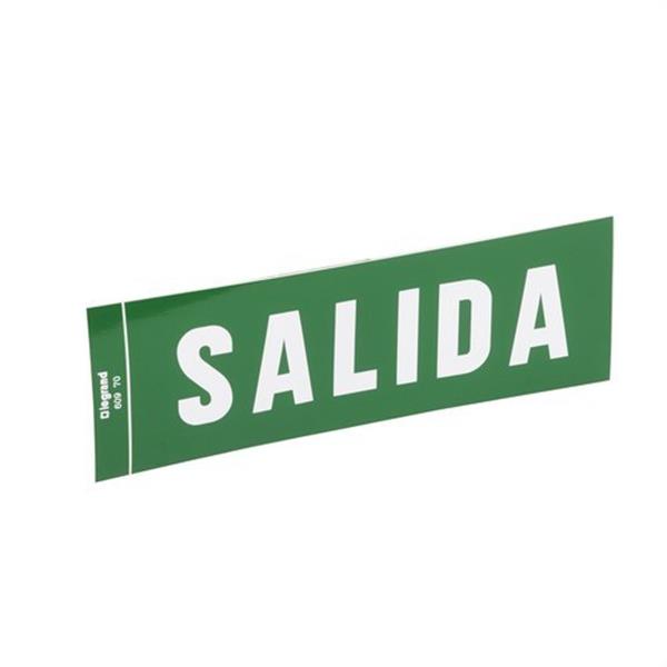 LEGRAND 060970 Etiqueta señalización SALIDA