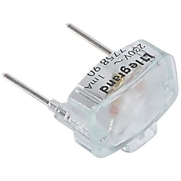 LEGRAND 069496 Lámpara plexo 230V 1MA verde