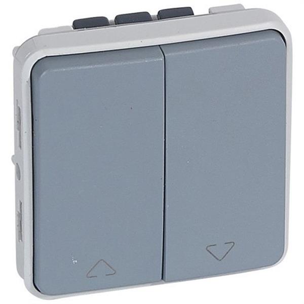 LEGRAND 069538 Conmutador persiana E/S plexo gris