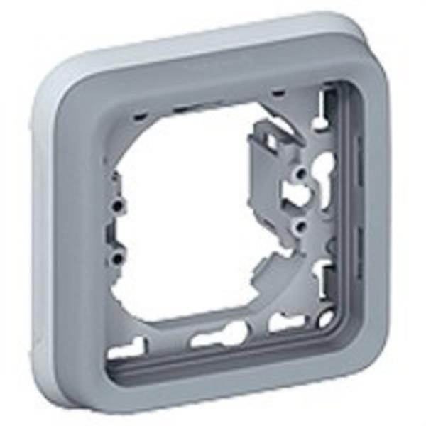 LEGRAND 069681 Caja empotrar 1 posición plexo gris