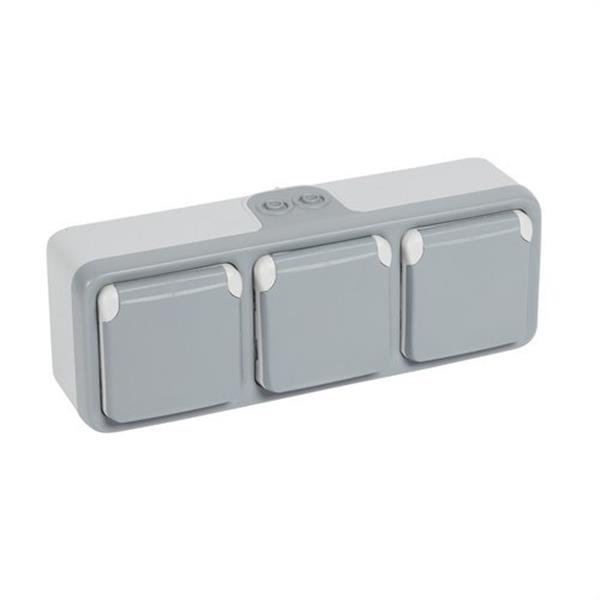 LEGRAND 069703 Mecanismo plexo triple 2P + TT horizontal