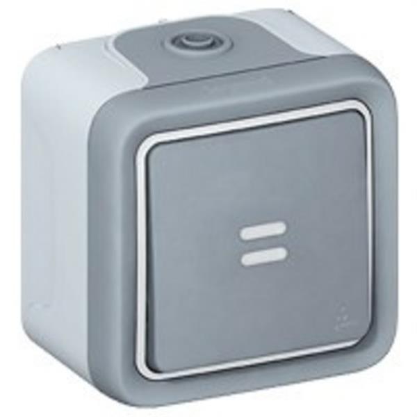 LEGRAND 069712 Conmutador piloto superficie plexo