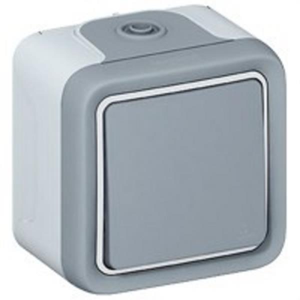 LEGRAND 069720 Pulsador superficie plexo 10A