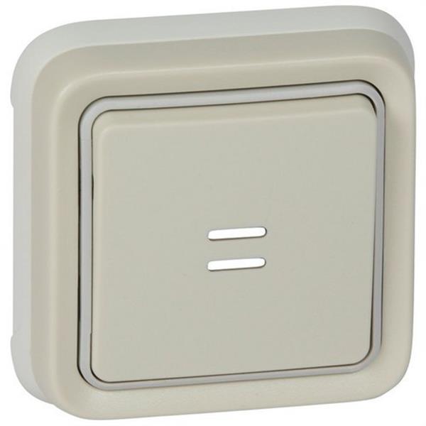 LEGRAND 069861 Pulsador luminoso empotrar plexo blanco