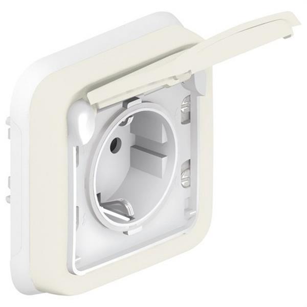 LEGRAND 069869 Mecanismo empotrar 2P + TT plexo blanco