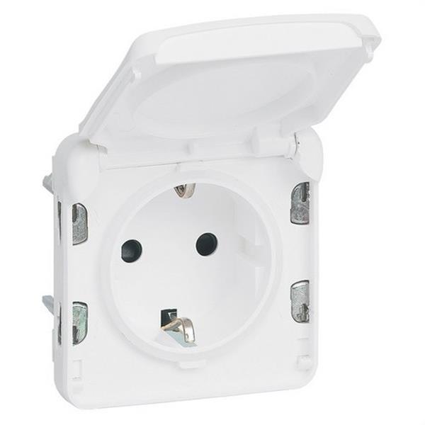 LEGRAND 070722 *Toma 2P + TT E/S plexo blanco ártico