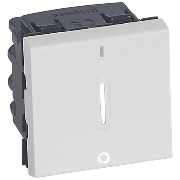 LEGRAND 077052 *INTERRUPTOR BIPOLAR VISOR 2 MÓDULOS MOSAIC-II