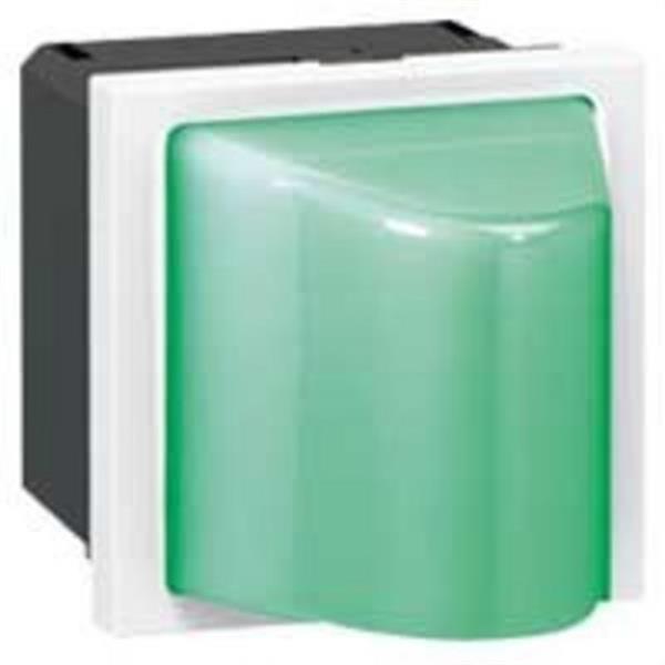 LEGRAND 078562 Visor MOSAIC-II 12-24-48V verde