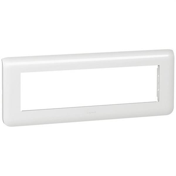 LEGRAND 078818 Marco horizontal MOSAIC-II 8 módulos blanco