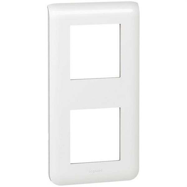 LEGRAND 078822 Marco vertical MOSAIC-II 2x2 blanco