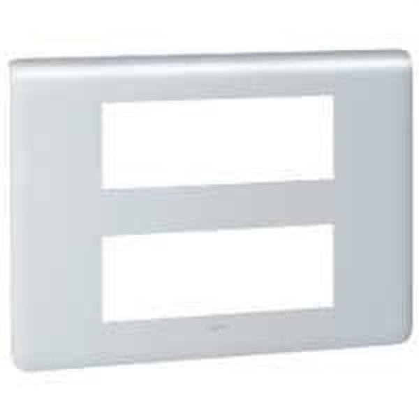 LEGRAND 079036 MARCO CENTRAL MOSAIC-II 2x6 ALUMINIO 