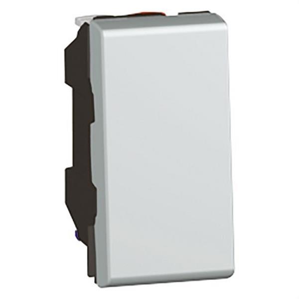 LEGRAND 079230 *PULSADOR MOSAIC-II 6A 1 MÓDULO ALUMINIO
