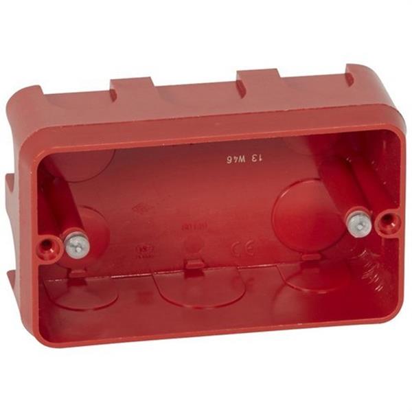 LEGRAND 080149 Caja albañilería 3 módulos