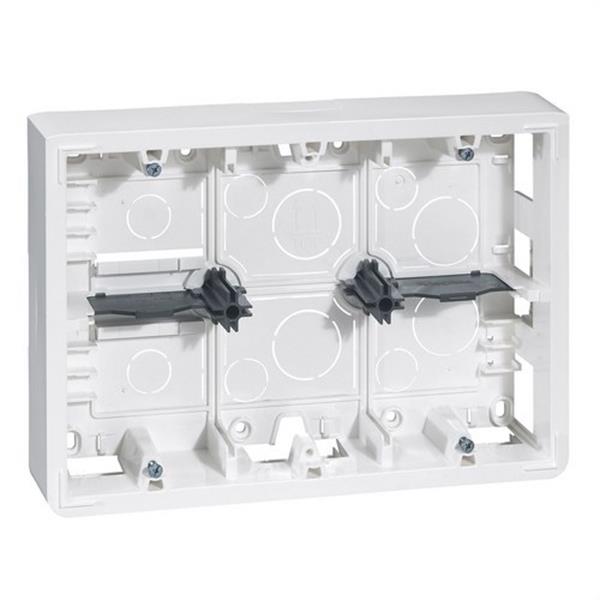 LEGRAND 080276 Caja superior MOSAIC-II 2x6-8 módulos
