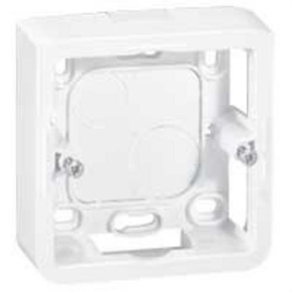 LEGRAND 080281 Caja superior MOSAIC-II 2 módulos 40mm