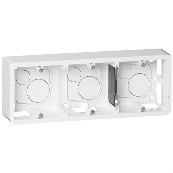 LEGRAND 080286 Caja superior horizontal MOSAIC-II 6-8 módulos
