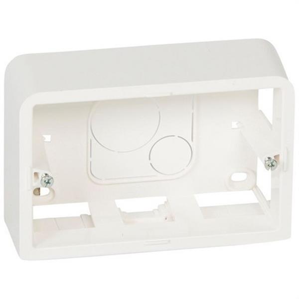 LEGRAND 080289 Caja superior MOSAIC-II 3 módulos
