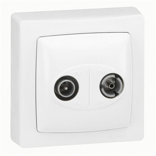 LEGRAND 086045 MECANISMO TOMA TV+R UNICA SERIE CUADRADA OTEO