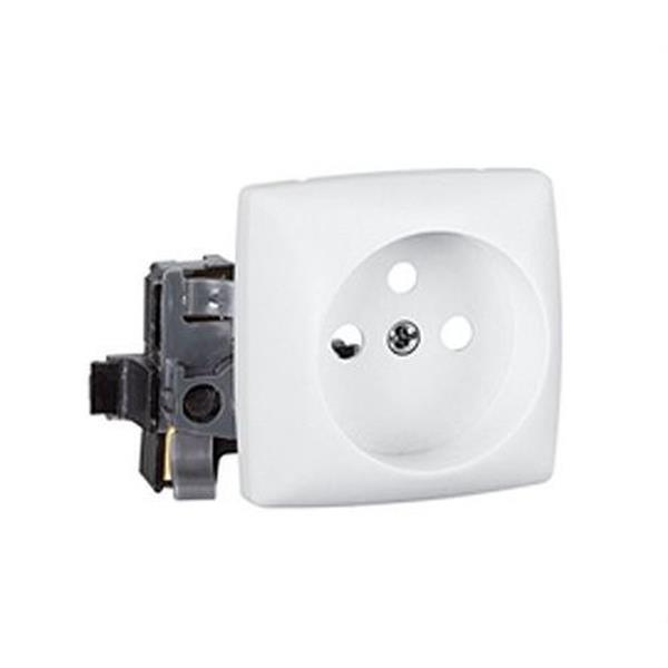 LEGRAND 086127 COMBINACION TOMA 2 POLOS+TIERRA ESPESOR S OTEO