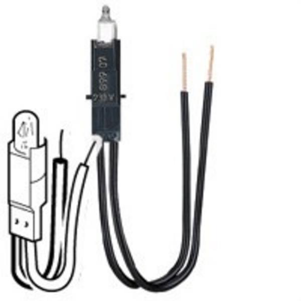 LEGRAND 089902 Lámpara 24V para mecanismos con tirador