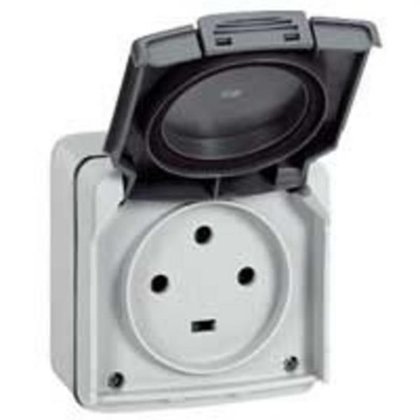 LEGRAND 091656 Monobloc toma 3P + T-400V plexo 55