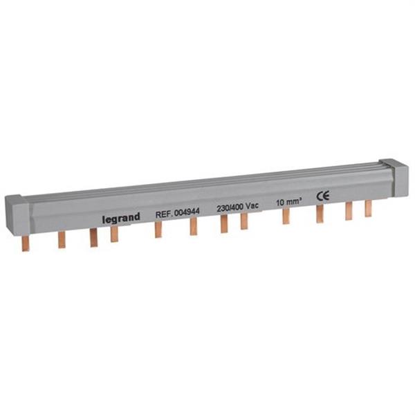 LEGRAND 404944 Peine tetrapolar 12 módulos