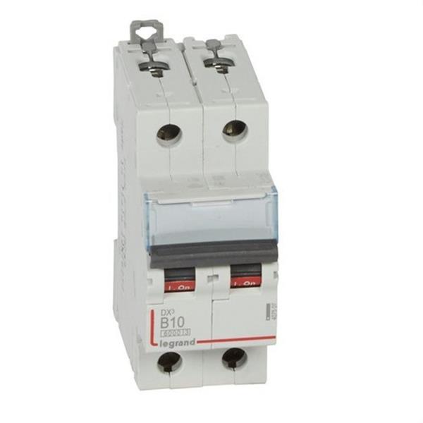 LEGRAND 407507 Magnetotérmico DX3 6/10kA-B 2P 10A