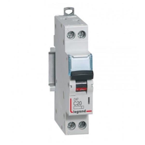 LEGRAND 407724 Magnetotérmico DX3 6/10kAP N C6 1 módulo