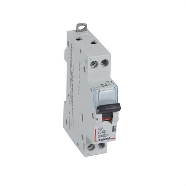 LEGRAND 407732 Magnetotérmico DX3 6/10kAP N C40 1 módulo