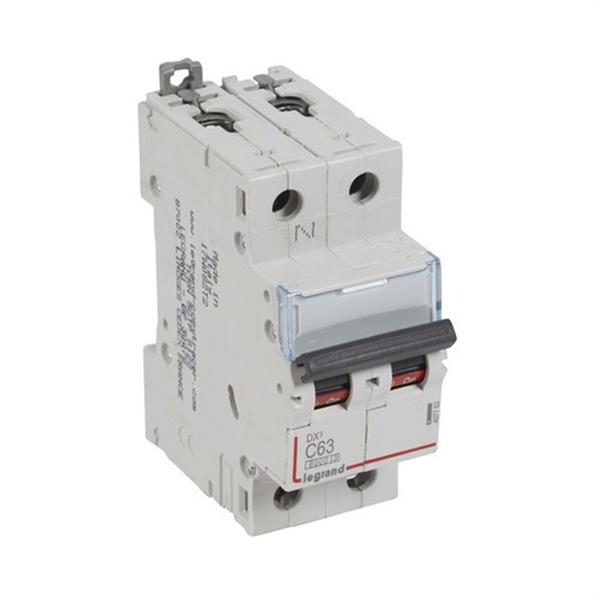 LEGRAND 407762 Magnetotérmico DX3 6/10kA-CP + N 63A