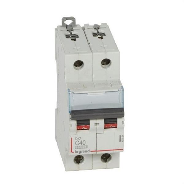 LEGRAND 407804 Magnetotérmico DX3 6/10kA-C 2P 40A