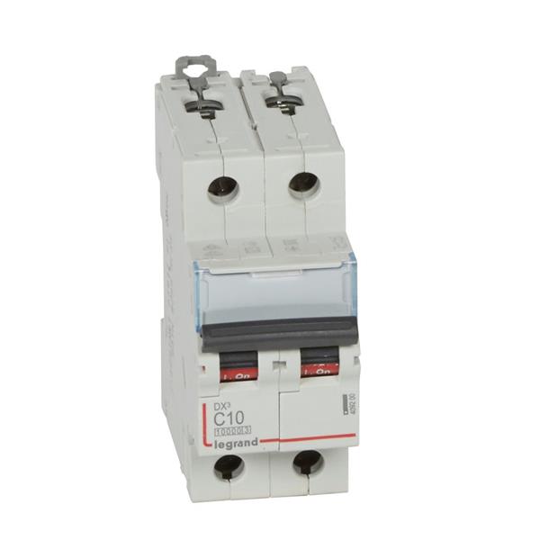 LEGRAND 409200 Magnetotérmico DX3 10/16kA-C 2P 10A