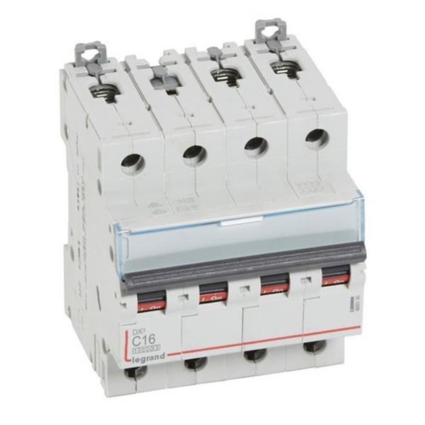 LEGRAND 409336 Magnetotérmico DX3 10/16kA-C 4P 16A