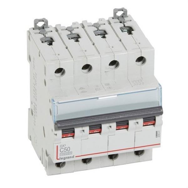 LEGRAND 409341 Magnetotérmico DX3 10/16kA-C 4P 50A