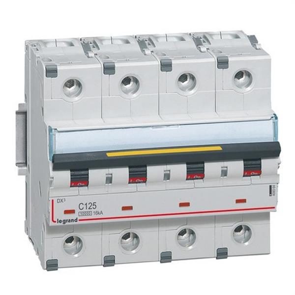 LEGRAND 409364 Magnetotérmico DX3 10/16kA-C 4P 125A