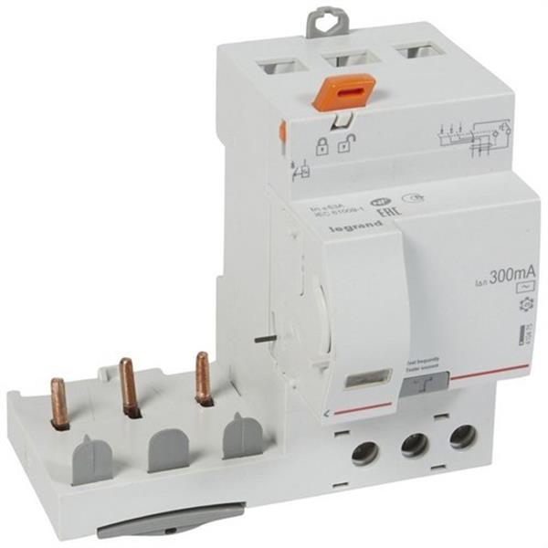 LEGRAND 410475 Bloque diferencial adaptador DX3 3/63/300AC