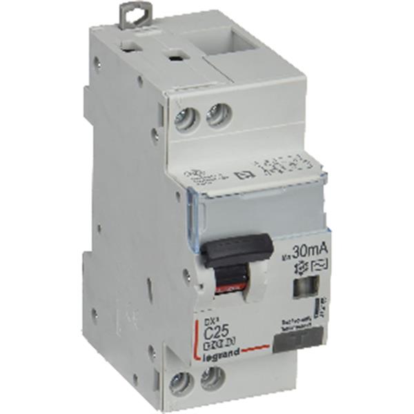 LEGRAND 410795 Magnetotérmico diferencial DX3 P + N 30mA C25