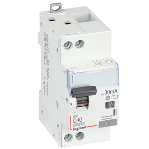 LEGRAND 410797 Magnetotérmico diferencial DX3 P + N 30mA C40