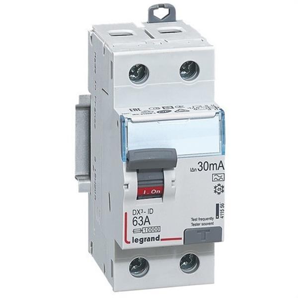 LEGRAND 411556 Diferencial DX3 2/63/30A