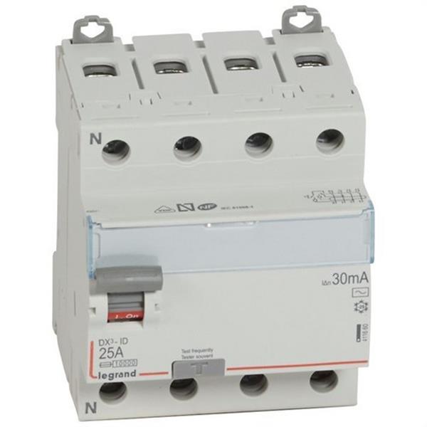 LEGRAND 411660 Diferencial DX3 4/25/30AC